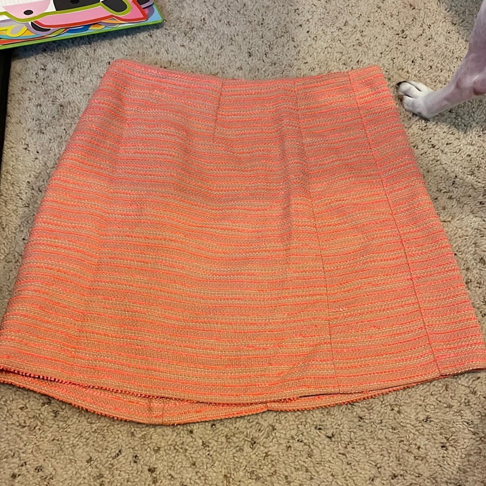 SOLD Loft size 8 tweed skirt